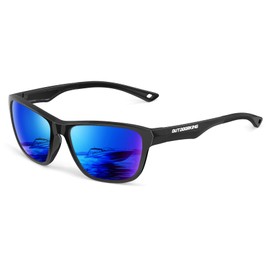OUTDOORKING Polarized Sunglasses Men, Mens Sunglasses UV Protection Lightweight Sun Glasses for Cycling Running Fishing Golf