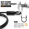 GUNGY 1m Bike Lock Cable Heavy Duty Cable Lock Security