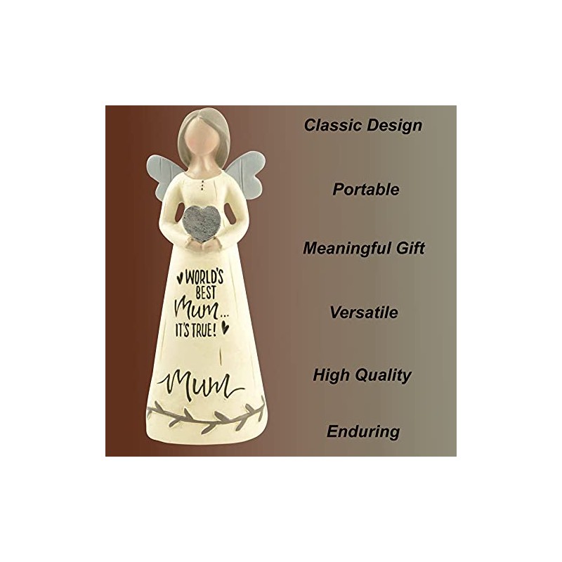 Xpressions Feather & Grace World's Best Mum It's True Angel
