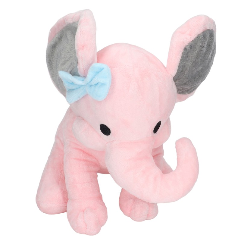 Elephant Plush Toy Multipurpose Cute Safe Comfortable Soft Fluffy Stuffed