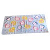 Chiikawa Rolling Cute Face Large Bath Towel with Buttons