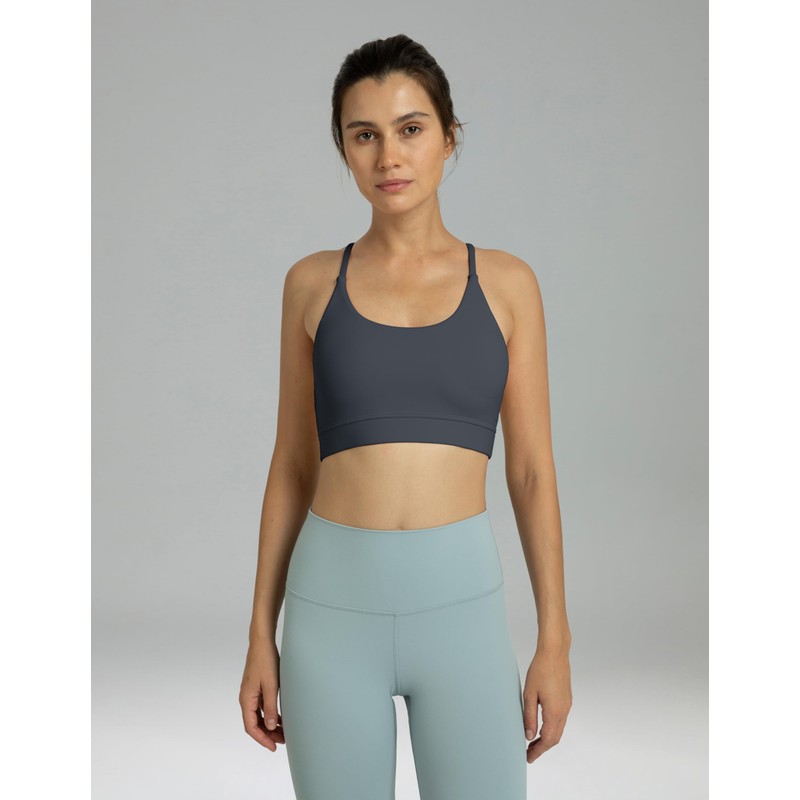 Colorfulkoala Dreamlux - brasier deportivo con tirantes y lazo para