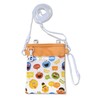 Sesame Street ST-ZSS0006 3-Way Soft Pen Pouch, Orange
