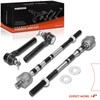 A-Premium Set of 4, Front Inner & Outer Tie Rod
