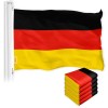 UD_Germany German Flag 3x5 Ft 5-Pack 150D Printed Polyester By