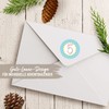 Papierdrachen 24 Advent Calendar Number Stickers – No. 25 –