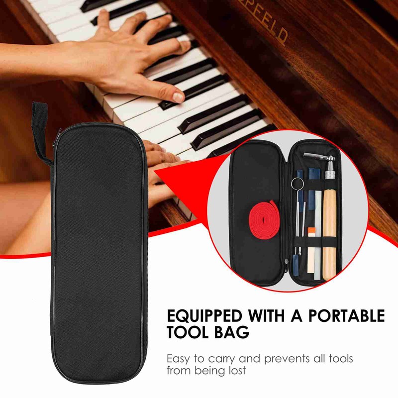 10pcs Piano Tuning Kit Professional Tuning Tools Set Tuning Wrench