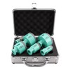 LEKOMESH Diamond Core Drill Bits Set 6pcs Tile Hole Saw