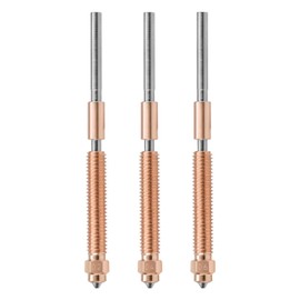 k2 Plus Nozzle 0.2+0.4+0.6mm 3pcs k2 Plus Combo xirbbo Unicorn Nozzles Quick Swap Hardened Steel Nozzle with Titanium Alloy Heat Break Copper Alloy for K2 Plus 3D Printer