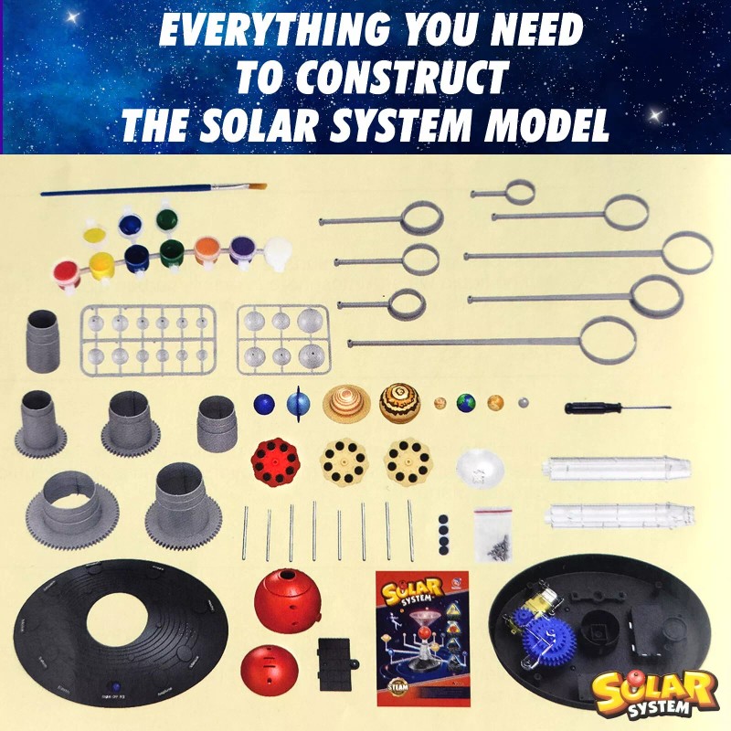 Solar System Model Kit for Kids with Planetarium Projector