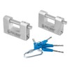 Heavy Duty Keyed Alike Padlocks with 4 Keys - High