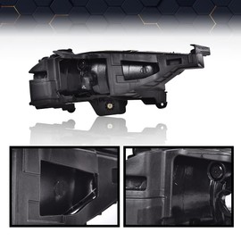 PIT66 Fog Lights, Compatible with 2011-2013 Hyundai Sonata (Not Fit Hybrid Models) Fog Lamp Driver & Passenger Side Left/Right Yellow