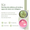 Parches Para Ojeras: De Té Verde Y Agua De Rosas