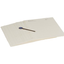 A4 Lined Loose Leaf Paper Refills 6-Ring Refillable Paper 80 Sheet