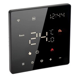 Smart Digital Touch Screen Home Thermostat for WiFi Control Indoor Temperature 100‑250VAC (16A Electric Floor Heating)