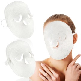 2 Pcs Face Masks Spa,Steam Mask,Face Towels Reusable Hot Compress Warm Compress for Faces Facial Steamer Towel for Hot Cold Skin Care Faces Steamer Beauty Facial Towel for Home Beauty Salon Women