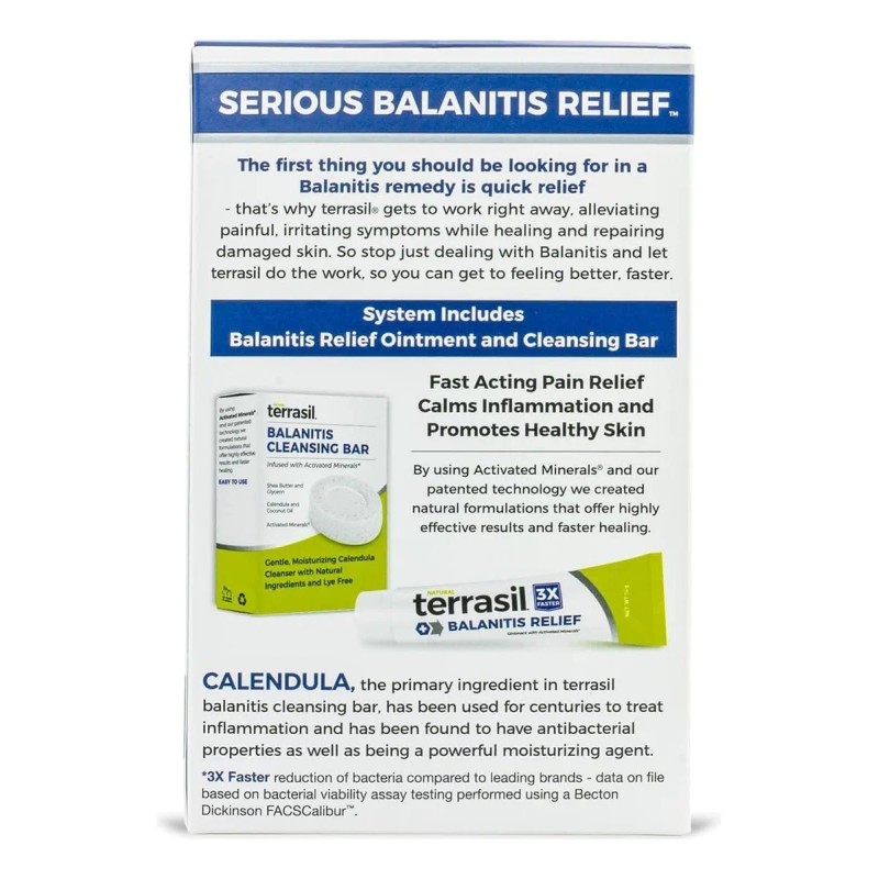 Terrasil Tratamiento De Balanitis Y Ungüento De Limpieza