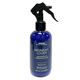 Midnight Lover Scented Spray Room Mist Air Freshener Fabric Refresher Aroma 8oz Odor Control Neutralizing Deodorizing Refresh Pillow Blanket Sheet Clothing Carpet Couch Aromatherapy Deodorizer Odor
