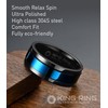 King Ring 8mm Ultra Polished Spinner Ring – Premium Shiny
