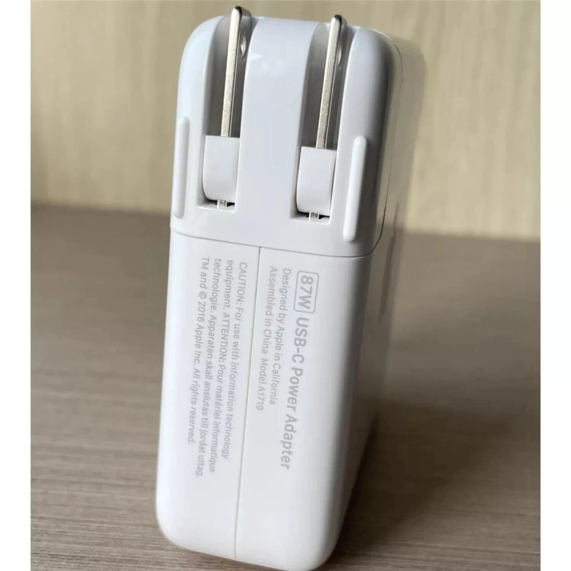 For Apple Original 87W USB-C Adapter Charger for Apple MacBook