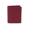 LEAS Small Mini Purse Genuine Leather, red