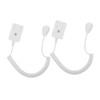MERRYHAPY 2pcs Anti-Lost Hanger Remote Retractable Leash for Tvs Phones