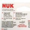 NUK Pacifier Orthodontic Silicone 18-36 Months 2 Pack BPA Free