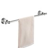 BATHSIR Crystal Towel Bar 24 Inch, Chrome Bathroom Towel Rack,