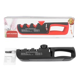 Tungsten Steel Knife Sharpener 4 in 1 Knife 3 Stage Sharpener for Grinding Various Cutting Tools Scissors