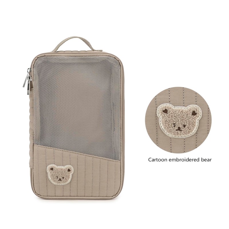 MOMIGO Baby Diaper Bag Organizer Pouches - 2 Pack Waterproof