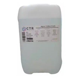 CTR Agua Tridestilada Porron 20lt Ctr