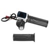 60V LED Digital Meter Electric Bike Scooter Throttle Grip Handlebar