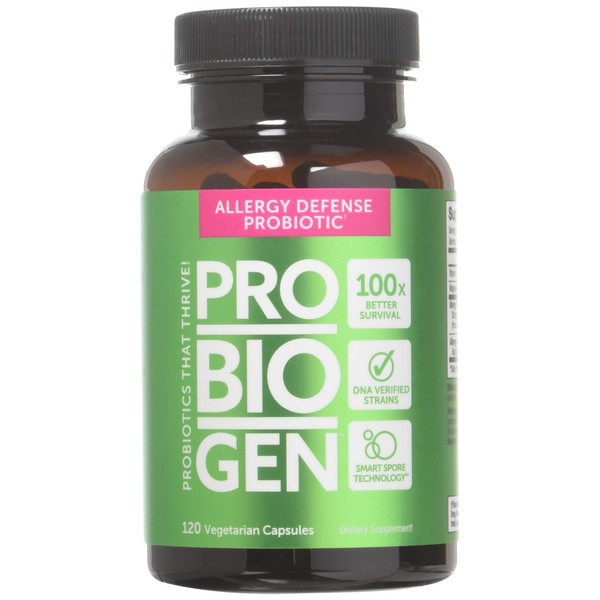 Probiogen Allergy Defense Probiotic Capsules, 120 Count