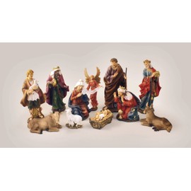 Christmas Nativity Set No Stable (11pcs) 12" Ny1012-ns10-12