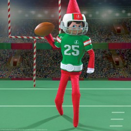 The Elf on the Shelf Claus Couture Touchdown Tidings Set - Help Your Scout Elf Find Their Inner Athlete-Includes Molded Muscle Shirt, elf-Sized Helmet and Mini Football!