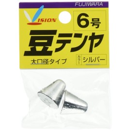フジワラ(FUJIWARA) 豆テンヤ 6号 シルバー