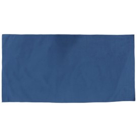 Trespass Soaked, Navy Blue, Antibacterial Fast Drying Microfiber Towel with Pouch, 45 x 90 cm, Blue