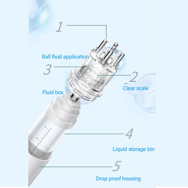 Scalp Applicator Comb 18ml Capacity Prevent Leakage Hair Massage Comb