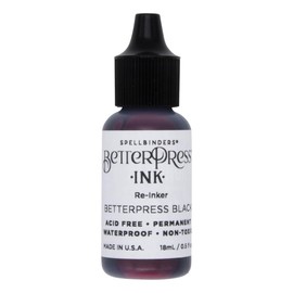 Spellbinders Ink Reinker BetterPress Black, ONE