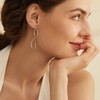 925 Sterling Silver Threader Earrings for Women Earring Chain Pull