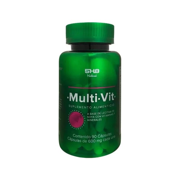5h8 Multivitamínico 90 Cápsulas Mezcla Vitaminas Y Minerales Sabor Sin