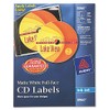 Avery 8960 Labels, CD, Inkjet Matte, 40/Labels, 80/Inserts, White