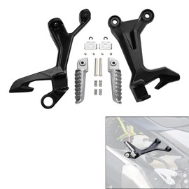 TCMT Rear Footrest Footpegs Bracket Fit For Kawasaki Ninja 400 2018-2024 NINJA 500 2024-2025