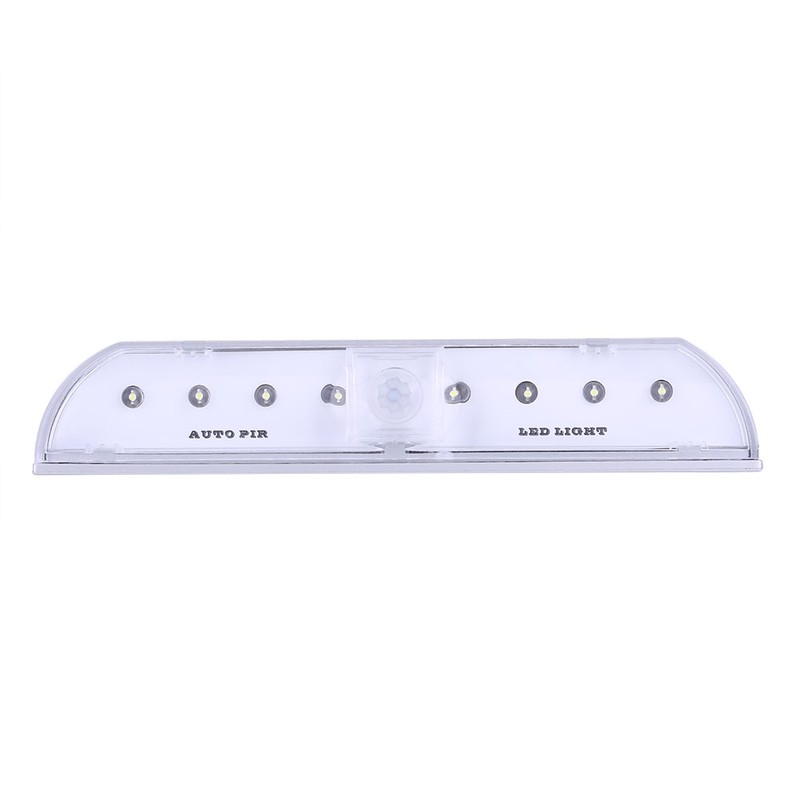 Battery Powered LED PIR Motion Sensor Security Stair Lamp Cabinet