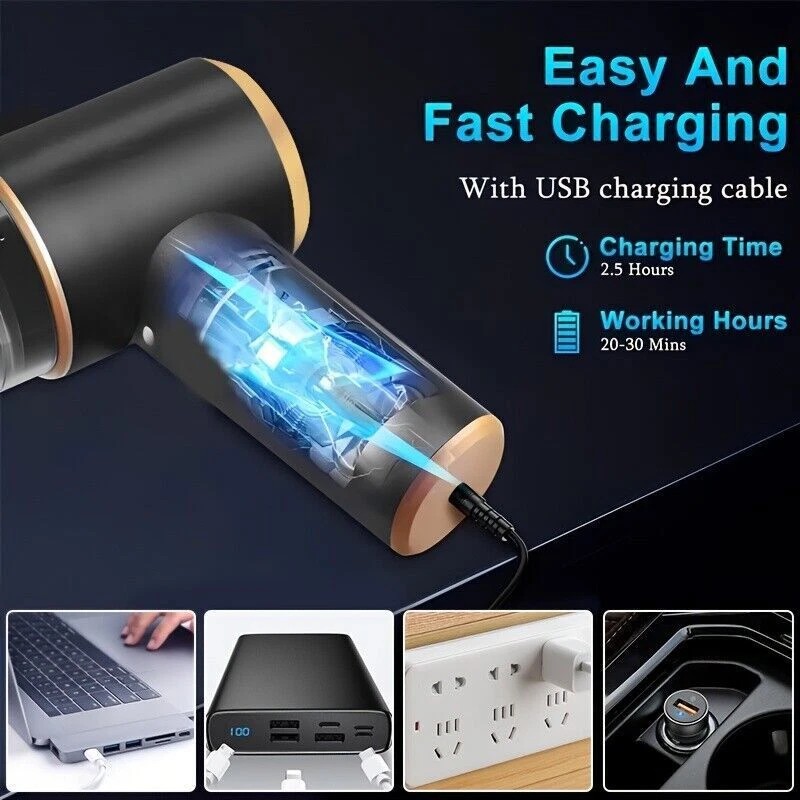 Mini 9 in 1 Vacuum Cleaner & Air Blower Cordless