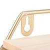 Wall Mounted No Punch Shelves Display Storage Rack Home Office
