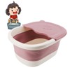 Collapsible Foot Bath Basin for Kids Foot Soak Tub with
