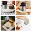 Luxshiny 50pcs Muffin Cups Baking Paper Cup Cupcake Muffins Liners