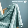 Exclusivo Mezcla Large Flannel Fleece Throw Blanket, 127x178 CM Sofa