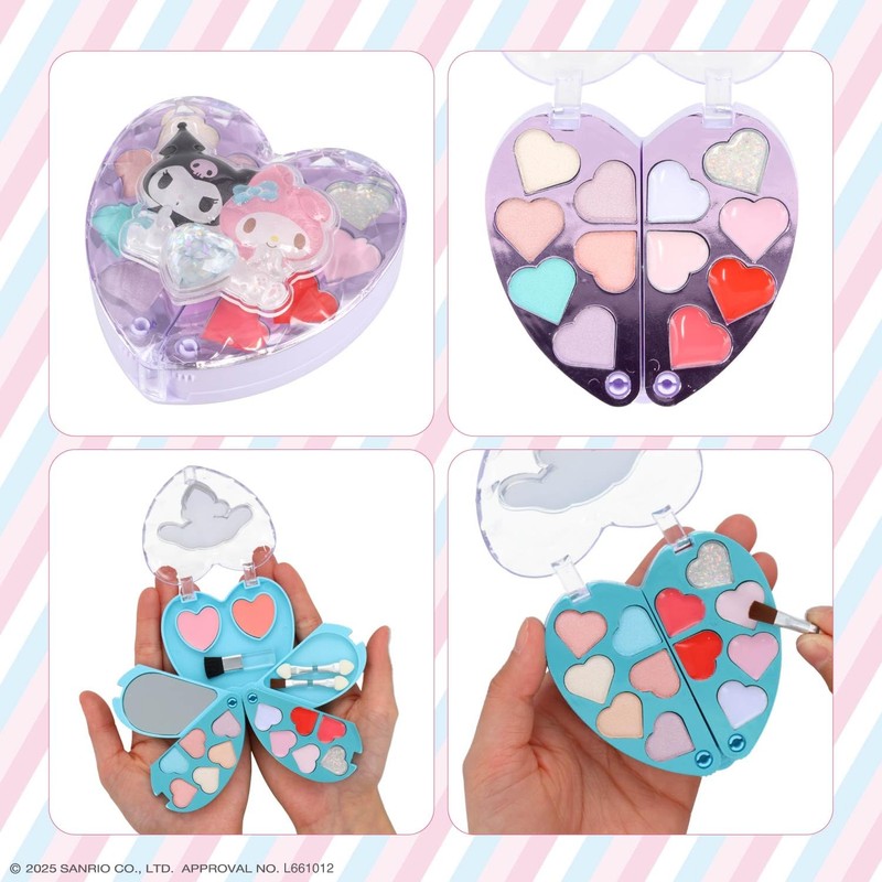 Shobido Sanrio Sparkling Heart Compact Kids Cosmetics (Cinnamorol)